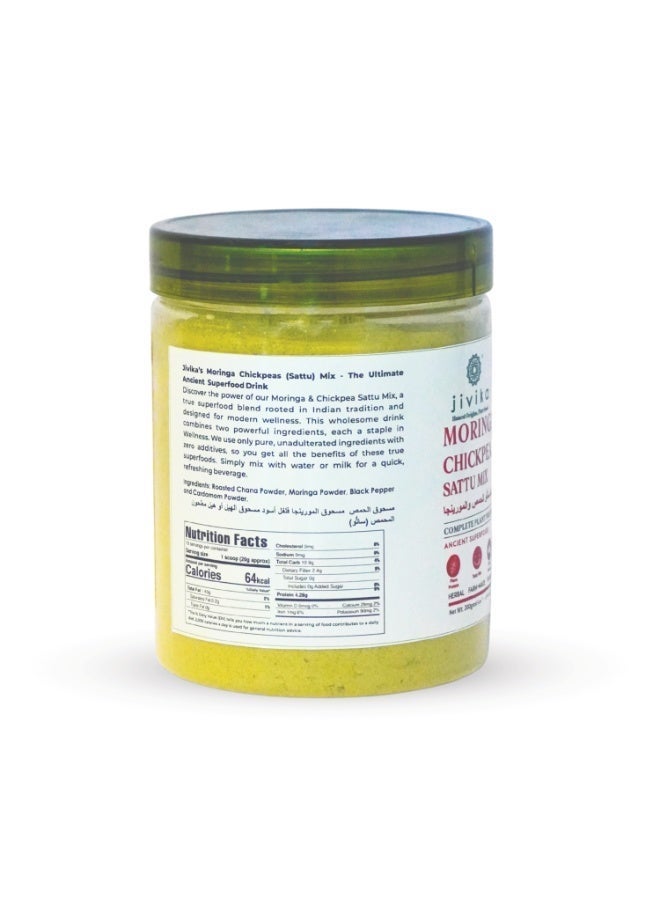 Jivika Moringa Chickpeas Sattu Mix - 200G - Image 5